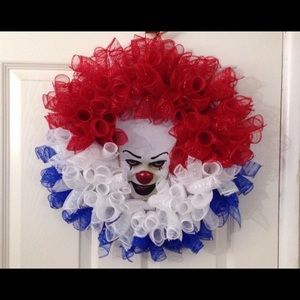 SOLD!! Pennywise halloween wreath